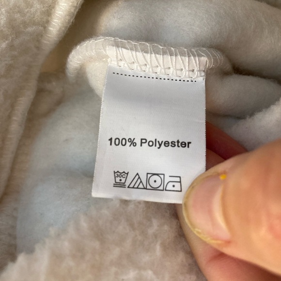 Miss Sparkling Plush Plaid Fleece Teddy Jacket - Picture 5 of 9